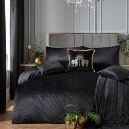 Laurence Llewelyn-Bowen Luxury Påslakan Svart (220x260cm)