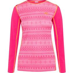 Kari Traa Mina Long Sleeve - Bright Pink