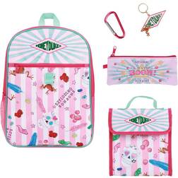 BioWorld Harry Potter Honeydukes Backpack 5pc Pink Set