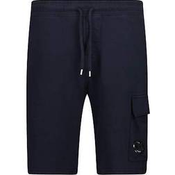 CP COMPANY Micro Lens Fleece Shorts - Blue