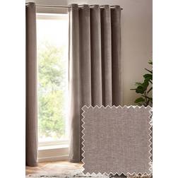 Yard Heavy Chenille Velvet Eyelet Curtains 117 x 137 cm 117x137cm