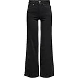 Only Høy Midje Wide Leg Fit Jeans