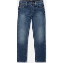Nudie Jeans Solid Ollie - Wild Blue