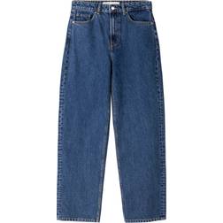 Bershka Comfort Fit Mom Jean - Authentic Blue