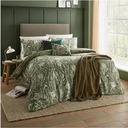 Wylder Nature Albus Heritage Set Super King Size Duvet Cover Green (260x220cm)