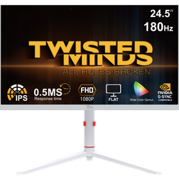 Twisted Minds Arctic Pro Series 24" FHD Gaming Monitor