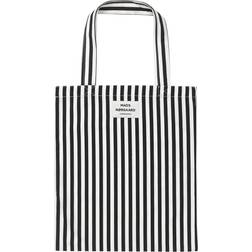 Mads Nørgaard Sacky Atoma Bag - Black Beauty/White Alyssum