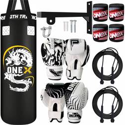 ONEX Heavy Filled Boxing Punch Bag Set 3ft