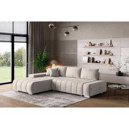 Masseno Ecksofa ALESE L-S MONOLITH 02 Sofa 265cm Zweisitzer