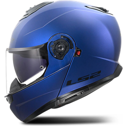 LS2 FF908 Strobe II Solid Klapphelm, blau, Größe für Männer