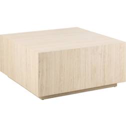 SoffaDirekt Dice Square in Light 90 x 90 x 42 cm Coffee Table 90cm