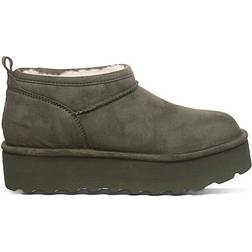 Bearpaw Retro Super Shorty Boots - Dark Green