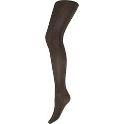 Hype The Detail Lurex 100 Denier Tights - Black/Gold