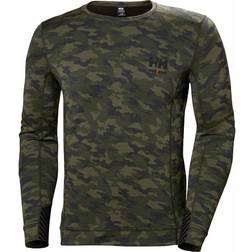 Helly Hansen Lifa Merino Uld Undertrøje Med Lange Ærmer - Camo