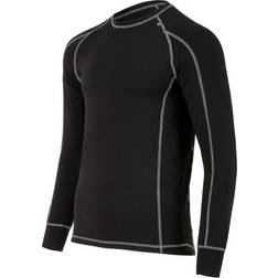 Highlander Bamboo Base Layer Long Sleeve Shirt - Black