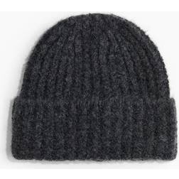 H&M Rib Knit Beanie - Grey