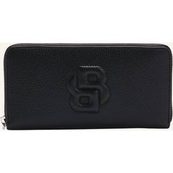 HUGO BOSS Anett Ziparound Wallet - Black