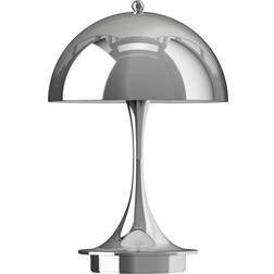 Louis Poulsen Panthella Chrome Table Lamp 24.1cm