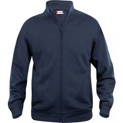 Clique Basic Sweat Cardigan - Mørk Navy