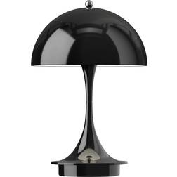 Louis Poulsen Panthella Opaque Black Bordlampe 24.1cm