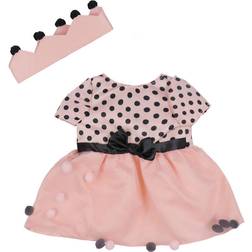 Tiny Treasures Princess Pom Pom Outfit Dukketøj