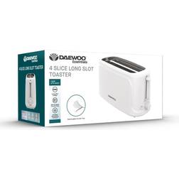 Daewoo Essentials 1450W Toaster and Crumb Tray