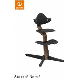 Stokke Nomi Chair Hochstuhl Walnut Schwarz
