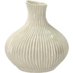 Villa Collection Eik 33.5 x 33.5 cm Gräddvit Vas