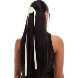 Easilocks x ASOS Gräddvitt Hårband Med Blomma