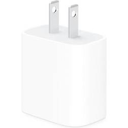 Apple 20w usb-c power adapter iphone charger with fast charging capability, White