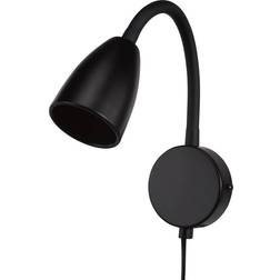 Oriva Moa Vägglampa Svart Väggarmatur