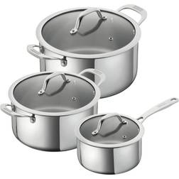 Kuhn Rikon Allround Cookware Set with lid 3 Parts