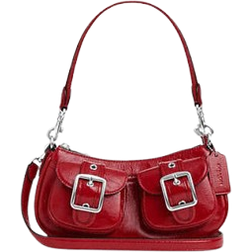 Coach Ashton Bag - Silver/Red