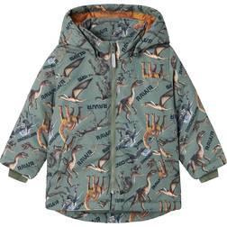 Name It Kid's Printed Jacket - Agave Green