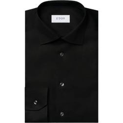 Eton Signature Twill Shirt - Black