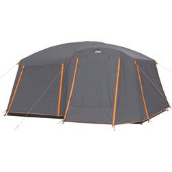 Core Equipment 10-Person Straight Wall Cabin Tent With Full Rainfly