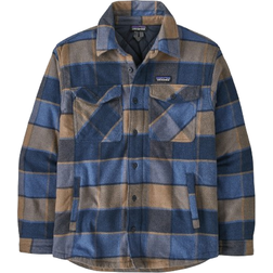 Patagonia Men's Lightweight Insulated Fjord Flannel Shirt - William/Smolder Blue