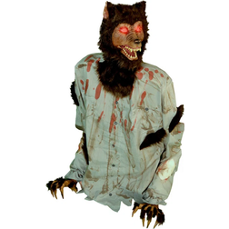 Haunted Hill Farm Party Decorations Howler Animatronic Werewolf