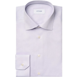 Eton Signature Twill Shirt - Light Purple