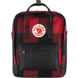 Fjällräven Kånken Re-wool Red/Black Red-Black OneSize