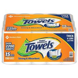 Member's Mark Select & Tear 2-Ply Paper Towels 150 Sheets