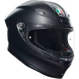 AGV K6 Integralhjälm sort Unisex