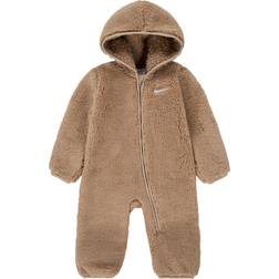 Nike Baby Hooded Sherpa Coverall - Hemp (56L638)