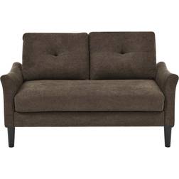 Winston Porter Pontheugh Brown Sofa 56.3" 2 Seater