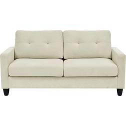 Ebern Designs Modern Cream Sofa 70" 2 Seater