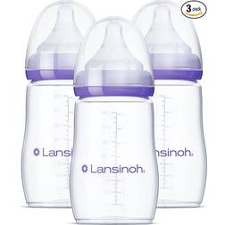 Lansinoh Feeding Bottles 237ml 3-pack