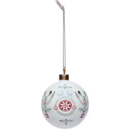 Rörstrand Swedish Grace Winter Ball White Weihnachtsbaumschmuck 9.8cm