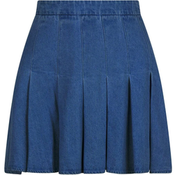 Neo Noir Laurina Denim Skirt - Dark Blue