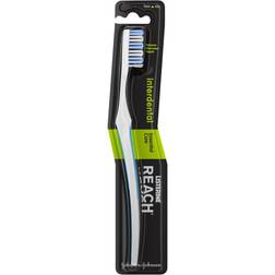 Listerine Reach Interdental Full Head Firm Toothbrush