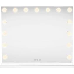 MonsterShop Light Up Hollywood Mirror 58cm x 46cm